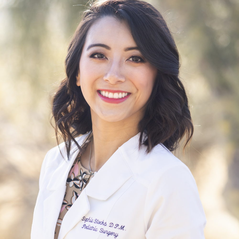 Dr. Sophia Stocks, Podiatrist (Foot and Ankle Specialist)