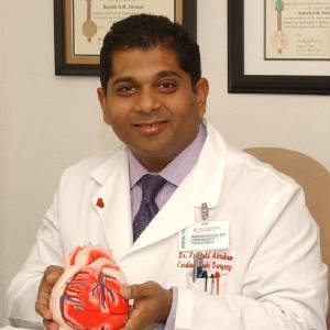 Dr. Reginald G.M. Abraham, MD, FACS, FACC, FCCP, Cardiothoracic Surgeon