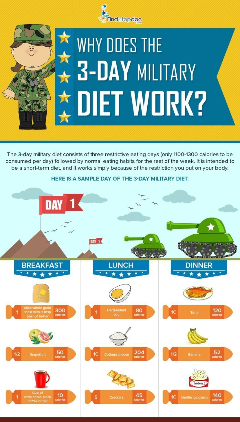 3 Day Military Diet Reviews & Results • Healthy.Happy.Smart.