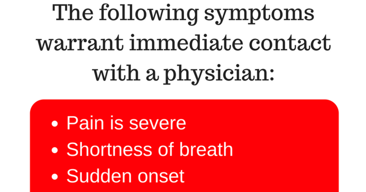 right upper chest discomfort