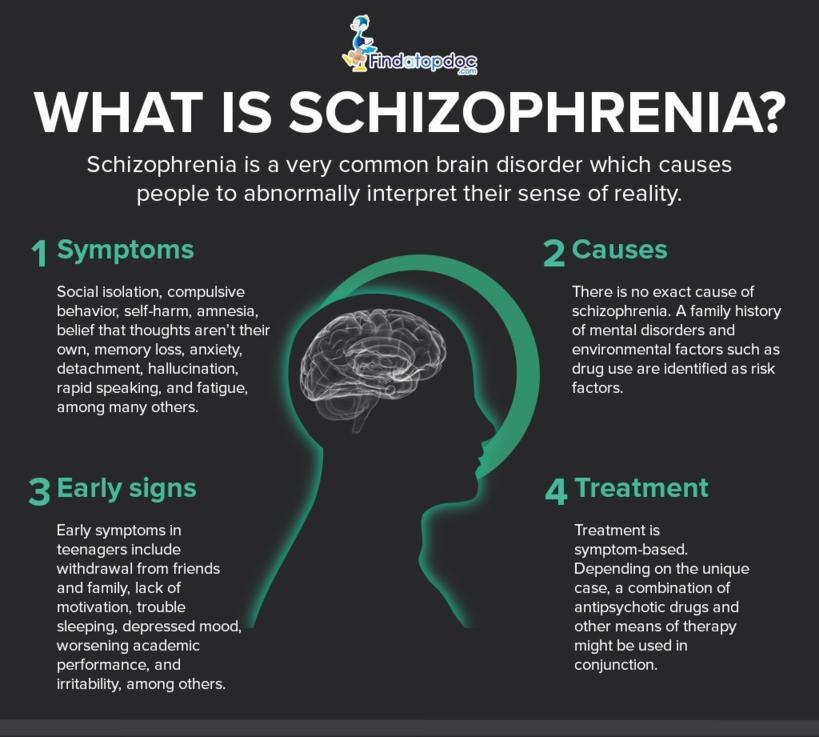 presentation of someone with schizophrenia