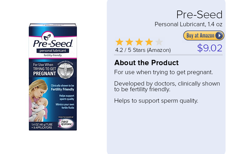 Pre Seed How To Use  Pre-Seed Personal Lubricant Fertility